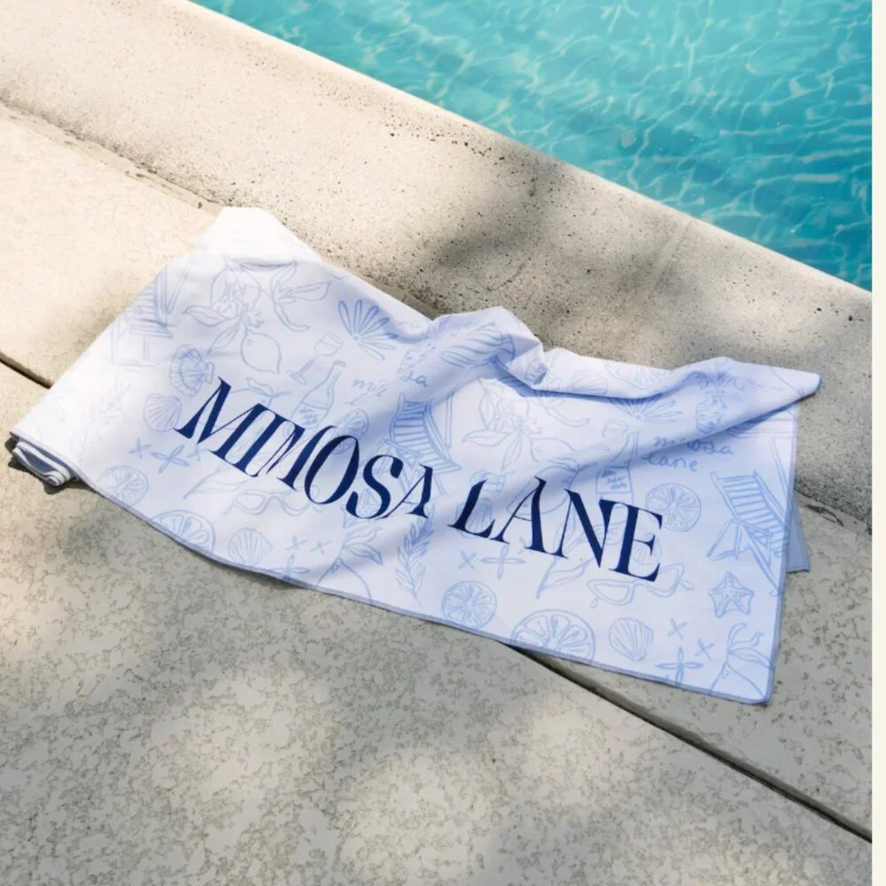 NWOT Mimosa Lane - Quick Dry Sand Proof Beach Towel